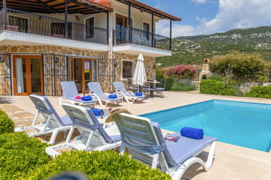 Villa Papaver-1, Doğa İçerisinde, Üç Yatak Odalı Villa 3