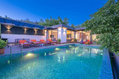 Villa Akuba, Kalkan Bölgesinde, 2 Odalı Kapalı Korunaklı Havuzlu Lüks Villa 1