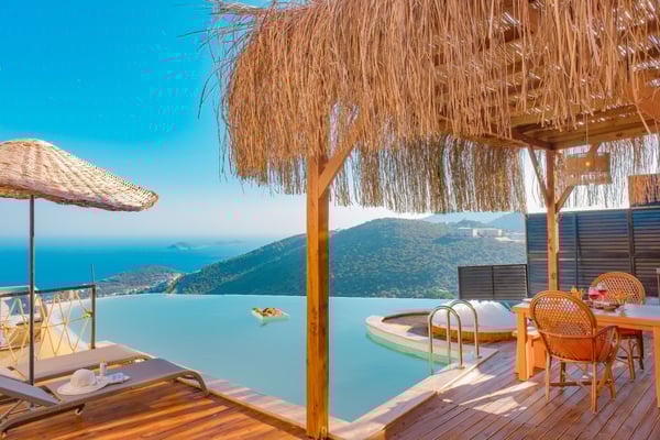 Mandy House-2, Kalkan Bölgesinde, Muhteşem Manzara ve Korunaklı Balayı Villası 3
