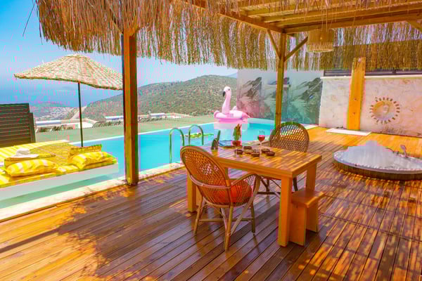 Sandy House-1, Kalkan Bölgesinde, Muhteşem Manzara ve 1 Odalı 2