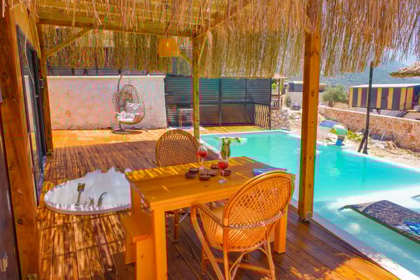 Sandy House-2, Kalkan Bölgesinde, Muhteşem Manzara ve 1 Odalı 2