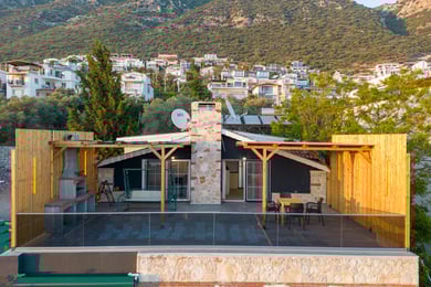 Villa Heves-1, Muhteşem Deniz Manzaralı, Çift Jakuzili, Özel Havuzlu Lüks Villa 3