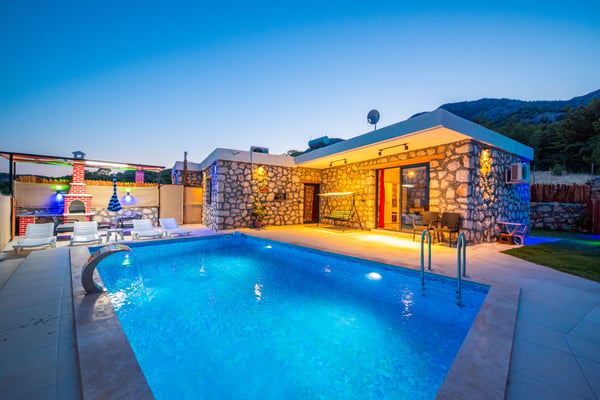 Villa Huşu-2, Full Patara Manzaralı, Süit Odalı, Jakuzili, Korunaklı 1