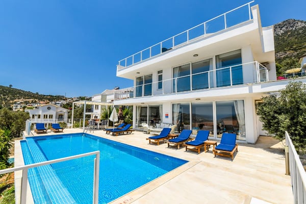 Villa Hera, Deniz Manzaralı, Denize Yakın, Geniş Havuzlu Villa 2