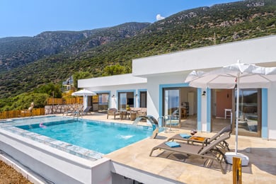 Villa Jakaranda, Çift Jakuzili Deniz Manzaralı, 2 Odalı 2