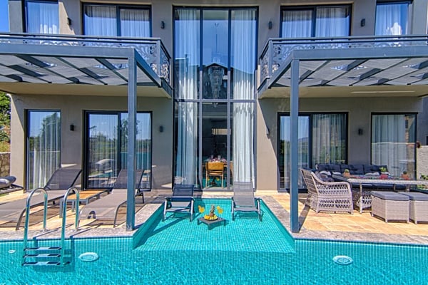 Villa Latibule, Hamam, Sauna ve Kapalı Havuzlu Villa 1