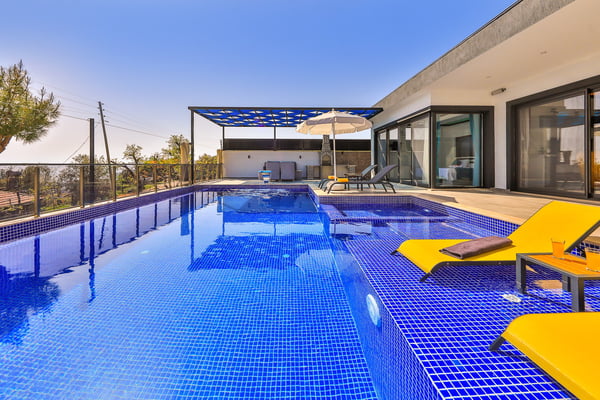 Villa Denge, Kapalı Havuzlu, Hamam, Sauna ve Jakuzili 1
