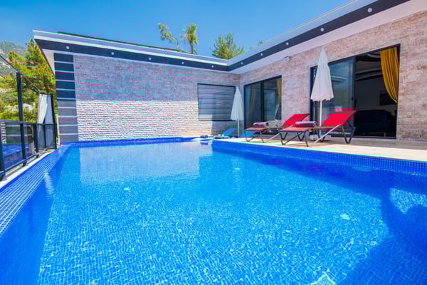 Villa Anason-2, Dört Kişilik, Jakuzili ve Kapalı Havuzlu 1