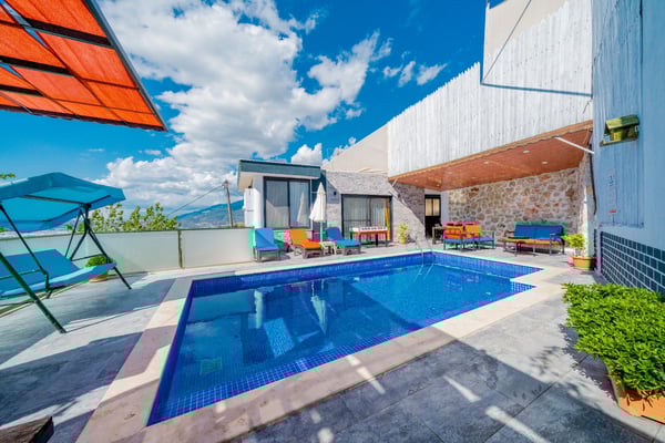Villa Vita, Doğa İçerisinde, Jakuzili, Özel Havuzlu Muhafazakar Villa 3