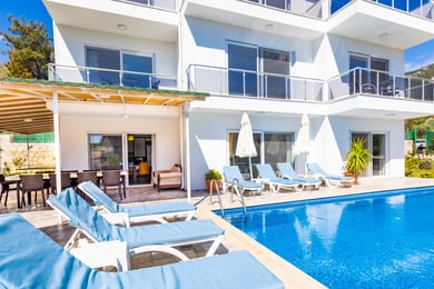 Villa Alto, Kalkan`da, 5 Odalı, 10 Kişilik Korunaklı Villa 2