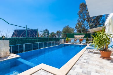 Villa Alto, Kalkan`da, 5 Odalı, 10 Kişilik Korunaklı Villa 3