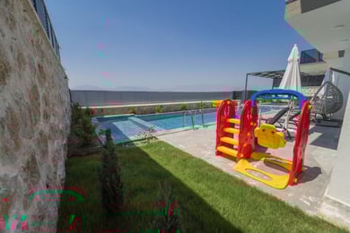 Villa Lokma, Kalkan Bölgesinde, Çift Jakuzili, Korunaklı Havuzlu Lüks Villa 3