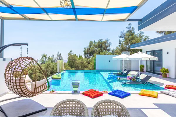 Villa Dibek, 2 Odalı, Jakuzi ve Sonsuzluk Havuzlu 2