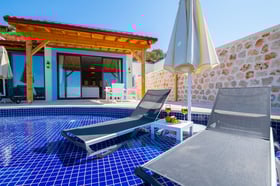 Villa Sumirela-6, Kalkan Bölgesinde, 4 Kişilik, Kapalı Havuz ve Saunalı 2