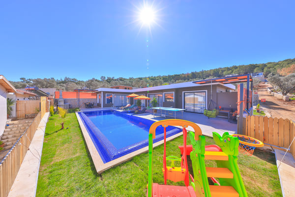 Villa Gerbera-2, Kalkan Bölgesinde, Jakuzili ve 2 Odalı 1