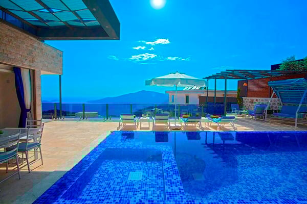 Villa Vizori, Muhteşem Deniz Manzaralı, Hamam ve Saunalı Lüks Villa 3