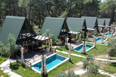Bungalov Sina-2, Site İçerisinde, 2 Odalı, Kahvaltı Dahil 3