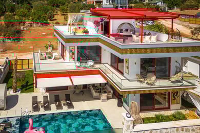 Villa Aklima, Kaş Bölgesinde, 3 Odalı ve Çift Jakuzili 1