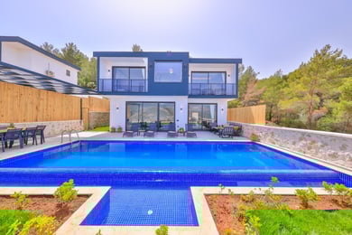 Villa Argus-3, Kalkan`da, 5 Kişilik, Jakuzili, Korunaklı 1