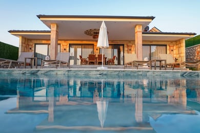 Villa Mister-2, Kaş Patara Bölgesinde, 2 Odalı, Havuzu Korunaklı Villa 1