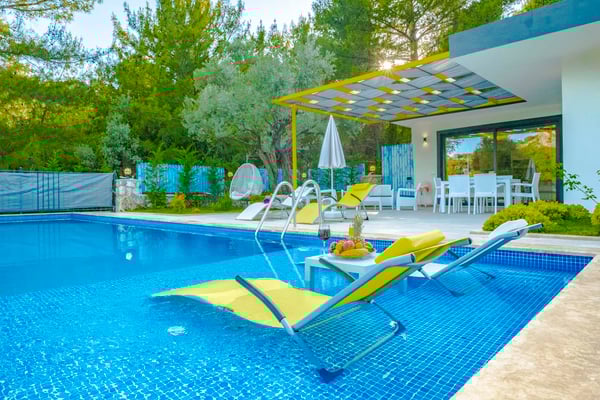 Villa Bingo, Kalkan Bölgesinde, 5 Kişilik, Sauna ve Jakuzili 1