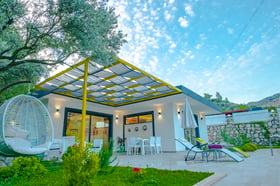Villa Bingo, Kalkan Bölgesinde, 5 Kişilik, Sauna ve Jakuzili Villa 3
