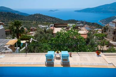 Villa Kalya, Kalkan`da, 6 Odalı, Deniz Manzaralı villa 3