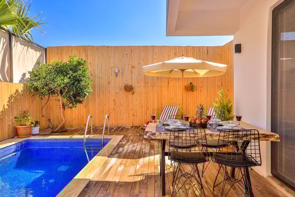Villa Oregano-1, Patara Bölgesinde, Beş Kişilik, Çift Jakuzili 3