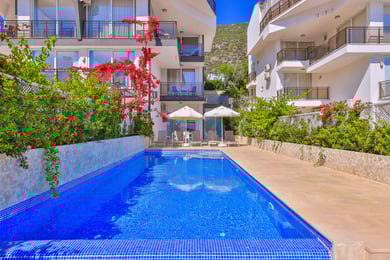 Villa Popcorn-2, Kalkan`da, Deniz Manzaralı, Havuzlu Eşsiz Villa 2