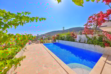 Villa Popcorn-2, Kalkan`da, Deniz Manzaralı, Havuzlu Eşsiz Villa 3