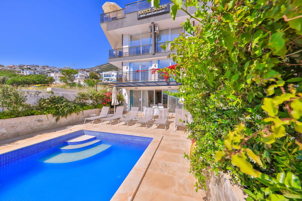 Villa Popcorn-3, Kalkan`da, Deniz Manzaralı, Havuzlu Eşsiz Villa 2