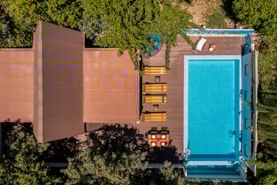 Villa Minel-3, Deniz Manzaralı, Korunaklı ve Geniş Havuzlu Villa 2