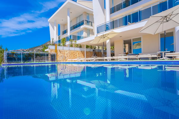 Villa Aheste-1, Kalkan`da, 10 Kişilik, Muhteşem Manzaralı 1
