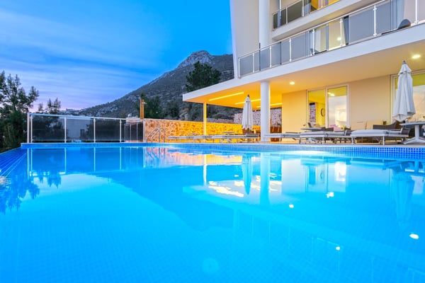 Villa Aheste-2, Kalkan`da, Deniz Manzaralı, 5 Odalı 1