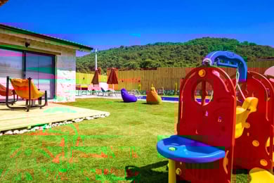 Villa Merry, Antalya Kalkan Bölgesinde, 2 Odalı, Taş Mimari Villa 3