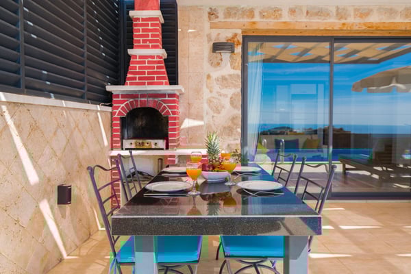 Villa Esir-1, Kalkan'da, Jakuzili, 2 Odalı Villa 3