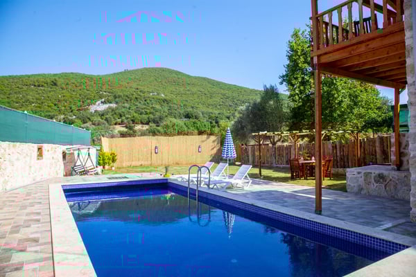 Villa Woody-1, Kaş`ta Tek Odalı, Balayı Villası 3
