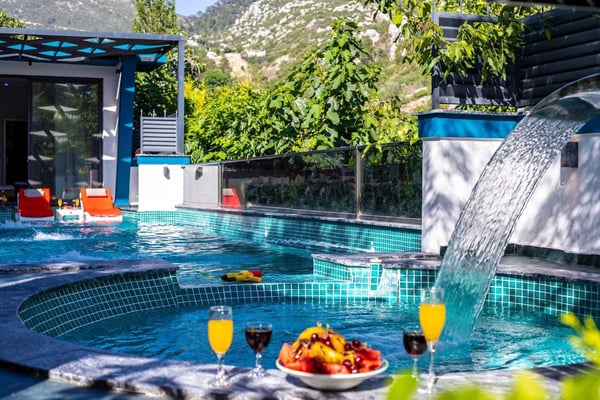 Villa Colare-2, Kalkan Bölgesinde, Balayı Villası ve 2 Odalı 2