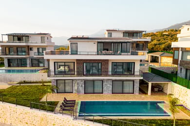 Villa Nagoya-4, Kalkan Bölgesinde, Muhteşem Manzaralı ve 4 Odalı 1