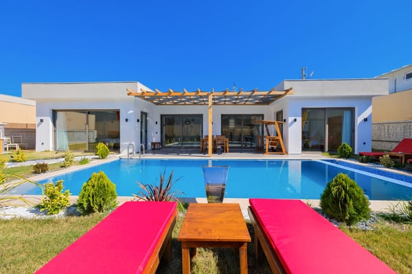 Villa Miso-2, Fethiye Bölgesinde, 2 Odalı ve Jakuzili 2
