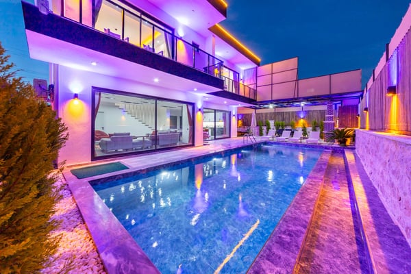 Villa Ayasu, Kalkan`da, Jakuzili, Geniş Havuzlu, Doğa Manzaralı 1