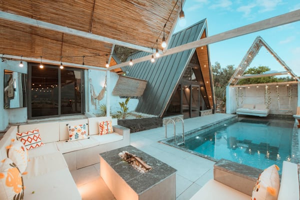 Villa Pinko, Fethiye Bölgesinde, Jakuzili, Muhafazakar, Bungalov 2