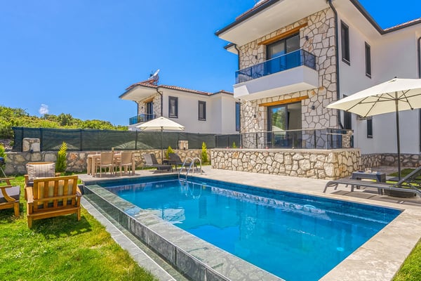 Villa Atalante-2, Kaş Bölgesinde, Doğa İçerisinde, İki Odalı 1