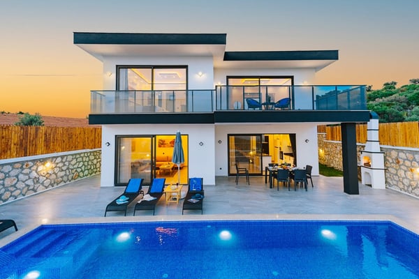 Villa Enfes-2, Patara Bölgesinde, 5 Kişilik ve Çift Jakuzili 1