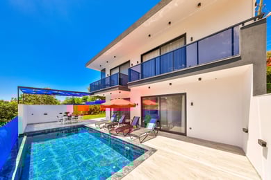 Villa Zagzagel, Jakuzili ve Muhafazakar Havuzlu 1