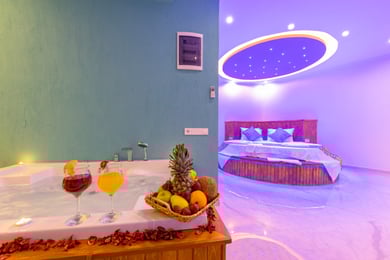 Villa Ametis-3, Kalkan Bölgesi`nde, Kapalı Havuzlu Balayı Apartı 3