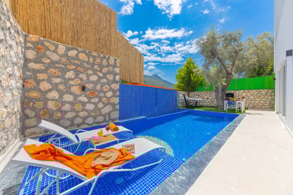 Villa Ametis-4, Kalkan Bölgesi`nde, Tek Odalı Balayı Apartı 2