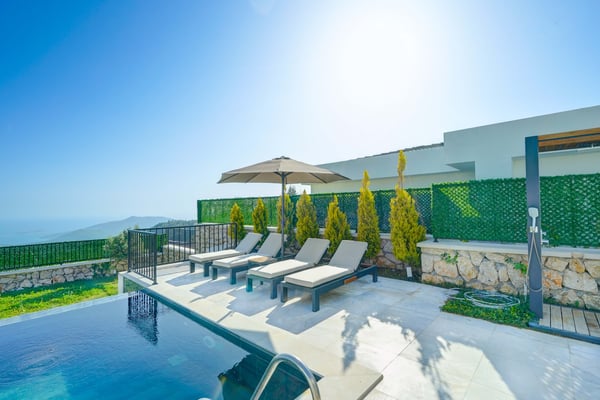 Villa Miletos-2, Kalkan Bölgesinde, Çift Jakuzili, 3 Odalı 3