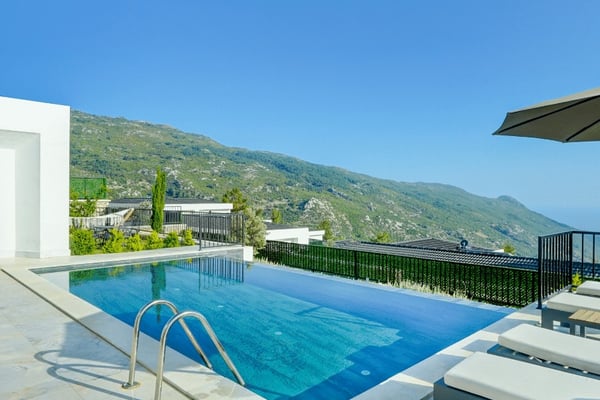 Villa Miletos-9, Kalkan Bölgesinde, Çift Jakuzili, 3 Odalı 2