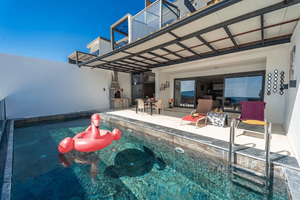 Villa Kajun, Kalkan Bölgesinde, Muhteşem Deniz Manzaralı, Jakuzili 2